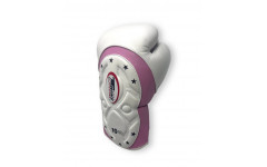 Боксерские перчатки Twins Special BGVL6 MK pink white 10 oz