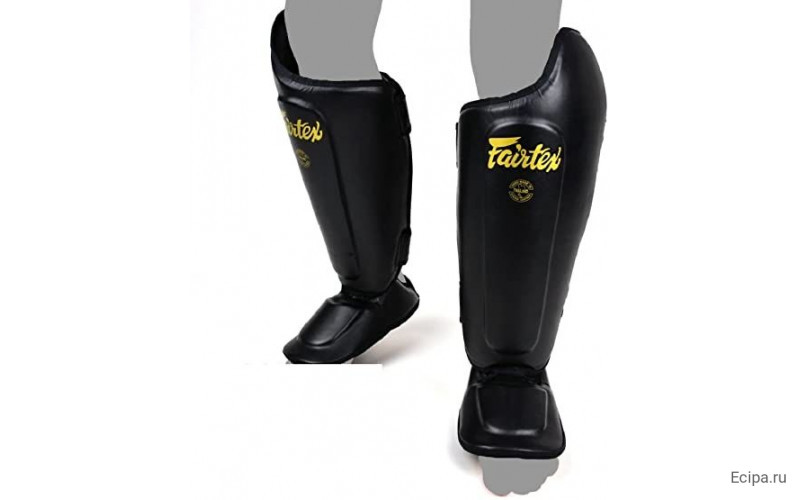 Защита голени Fairtex SP8 black M
