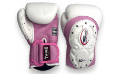 Боксерские перчатки Twins Special BGVL6 MK pink white 12 oz