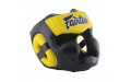 Шлем Fairtex HG13 black yellow (Full Head) M