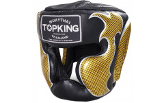 Боксерий шлем TKHGEM-01 black gold - XL