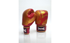 Боксерские перчатки TWINS Special FBGVL3-49 gold red 16 oz