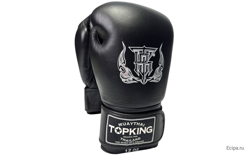 Боксерские перчатки Top King Ultimate TKBGUV black 16 oz