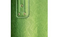 Боксерский мешок Fairtex HB6PY Green (gold silk screen) Banana Bag (БЕЗ НАПОЛНЕНИЯ)