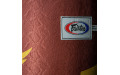 Боксерский мешок Fairtex HB6PY Red (gold silk screen) Banana Bag (БЕЗ НАПОЛНЕНИЯ)