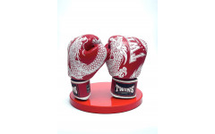 Боксерские перчатки TWINS Special FBGVL3-49 red white 14 oz