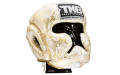 Боксерский шлем Top King Gold / White Snake Edition Head Guard L