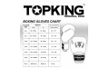 Боксерские перчатки Top King Boxing SUPER AIR STAR gold 12 oz