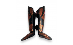 Защита голени Twins Special FSGL10-49 black brown - L