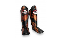 Защита голени Twins Special FSGL10-49 black brown - M