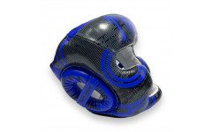Шлем боксерский Twins Special FHGL3-TW5 black blue XL