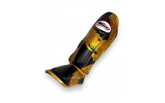 Защита голени Twins Special FSGL10-49 black gold - M