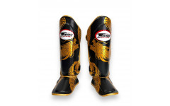 Защита голени Twins Special FSGL10-49 black gold - S