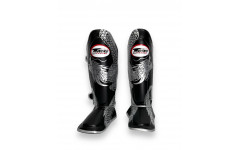Защита голени Twins Special FSGL10-49 black silver - M