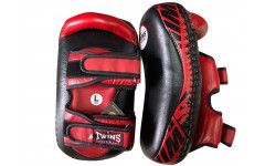 Пэды Twins Special KPL12 black-red - L