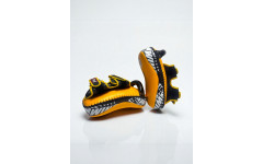Тайские пэды Twins Special KPL12 yellow/black - L