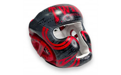 Шлем боксерский Twins Special FHGL3-TW5 black red XL