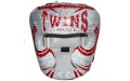 Шлем боксерский Twins Special FHGL3-TW5 white red XL