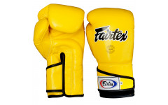 Боксерские перчатки Fairtex BGV6 yellow 14 oz
