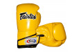 Боксерские перчатки Fairtex BGV6 yellow 14 oz