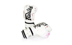 Боксерские перчатки Fairtex BGV14 Painter white 16 oz Боксерские перчатки Fairtex BGV14 Painter white 16 oz