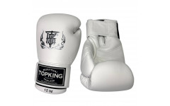 Перчатки боксёрские Top King "Ultimate" TKBGUV white 14 oz
