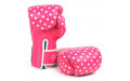 Боксерские перчатки Fairtex BGV14 polka dot 14 oz