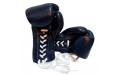 Перчатки боксерские на шнурке Fairtex BGL7 blue 12 oz