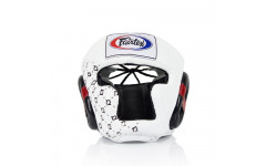 Шлем для бокса Fairtex HG10 white М