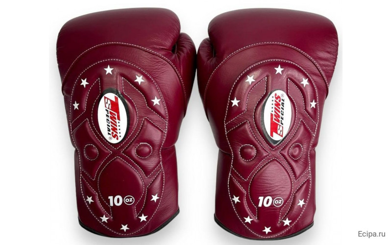 Боксерские перчатки Twins BGVL6 MK maroon maroon 14 oz