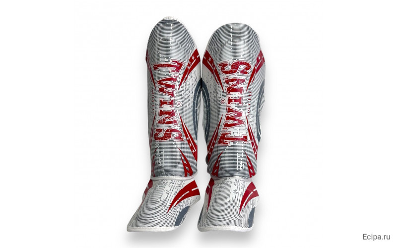 Защита голени Twins Special FSGL10-TW5 white red L