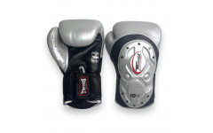 Боксерские перчатки Twins BGVL6 MK Silver 16 oz