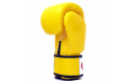 Боксерские перчатки Fairtex BGV14 yellow 10 oz