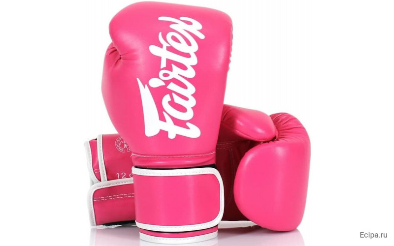 Боксерские перчатки Fairtex BGV14 light pink 14 oz