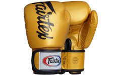 Боксерские перчатки Fairtex BGV19 gold 12 oz Боксерские перчатки Fairtex BGV19 gold 12 oz