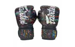 Боксерские перчатки Fairtex BGV14 Painter color black 16 oz Боксерские перчатки Fairtex BGV14 Painter color black 16 oz