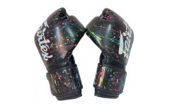 Боксерские перчатки Fairtex BGV14 Painter color black 16 oz Боксерские перчатки Fairtex BGV14 Painter color black 16 oz