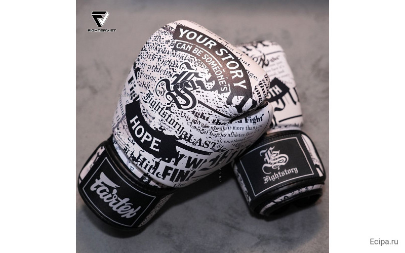 Перчатки для бокса Fairtex BGV-FIGHT STORY 14 oz
