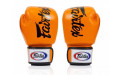 Боксерские перчатки Fairtex BGV19 orange 10 oz