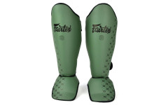 Защита голени Fairtex SP5 oliva green M