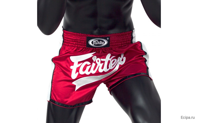 Шорты для бокса Fairtex BS1704 (красный-белый) M