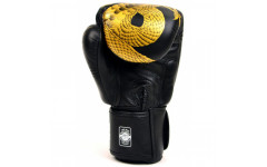 Боксерские перчатки Twins FBGVL3-23 black gold 10 oz