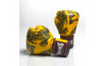 Боксерские перчатки Twins Special FBGVL3-49 yellow black 12 oz