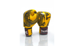 Боксерские перчатки Twins Special FBGVL3-49 yellow black 14 oz