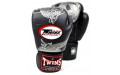 Боксерские перчатки Twins FBGVL3-23 black silver 16 oz Боксерские перчатки Twins FBGVL3-23 black silver 16 oz