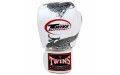 Боксерские перчатки Twins FBGVL3-23 white silver 16 oz