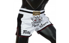 Шорты для бокса Fairtex BS1712 (белый) L Шорты для бокса Fairtex BS1712 (белый) L