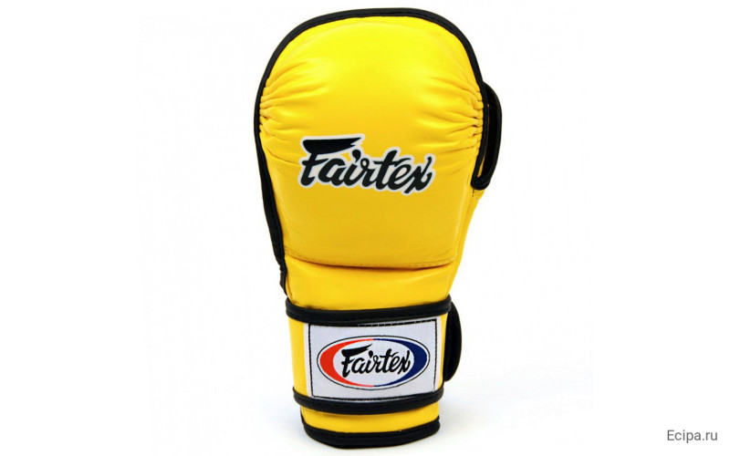Перчатки для ММА Fairtex FGV15 yellow M