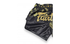 Шорты для бокса Fairtex BS1931 HEART OF GOLD - L Шорты для бокса Fairtex BS1931 HEART OF GOLD - L