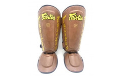 Защита голени Fairtex SP7 brown M